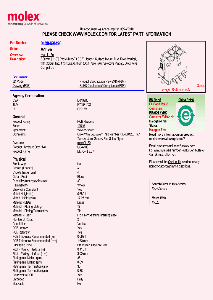 43045-0420_5506616.PDF Datasheet