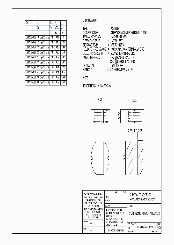 CDR63B-390_5507729.PDF Datasheet