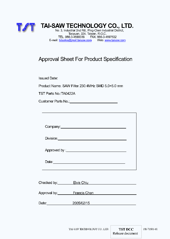 TA0422A_5508935.PDF Datasheet