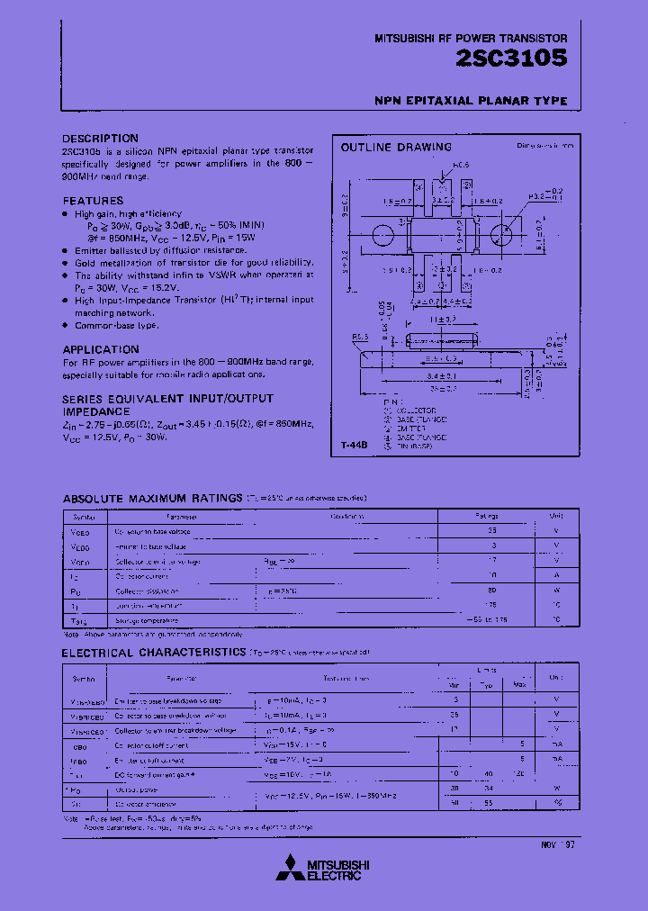 2SC3105_5518602.PDF Datasheet