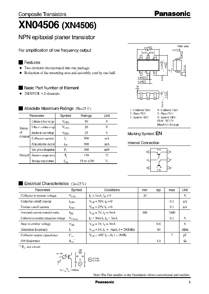 XN4506_5519334.PDF Datasheet