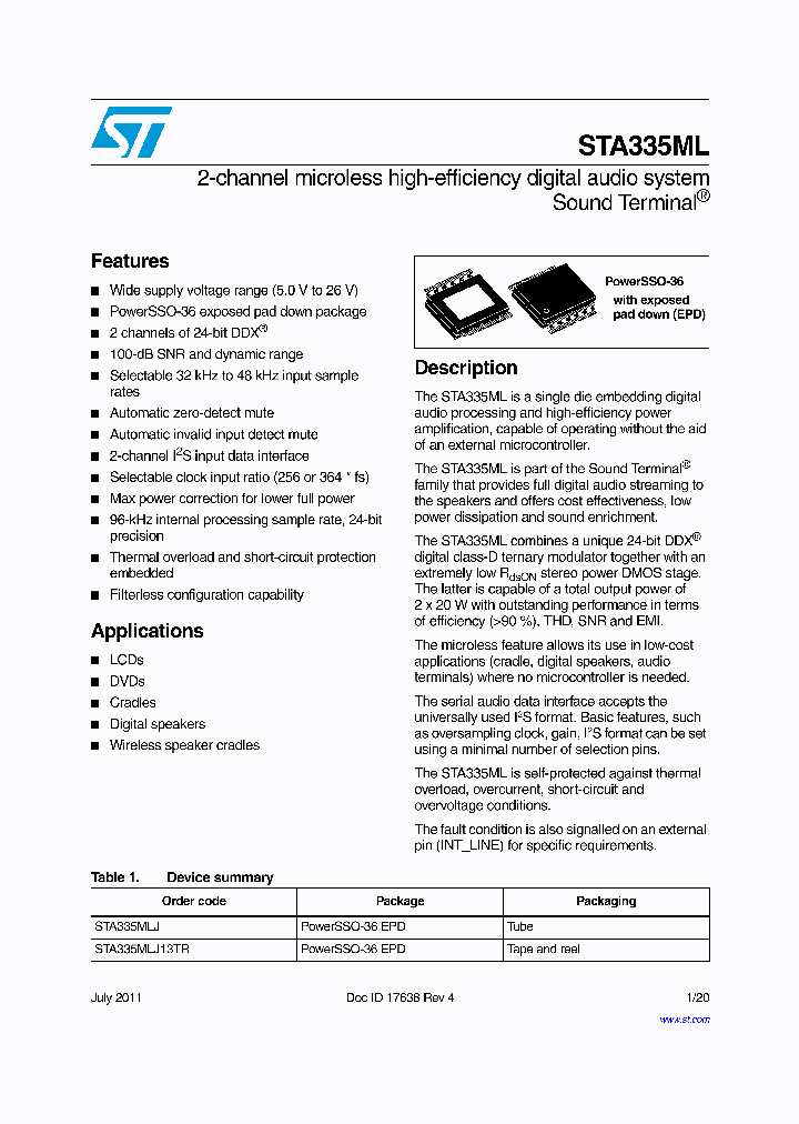 STA335ML_5524869.PDF Datasheet