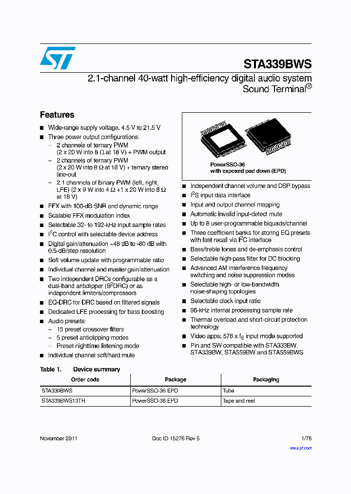 STA339BWS11_5524870.PDF Datasheet