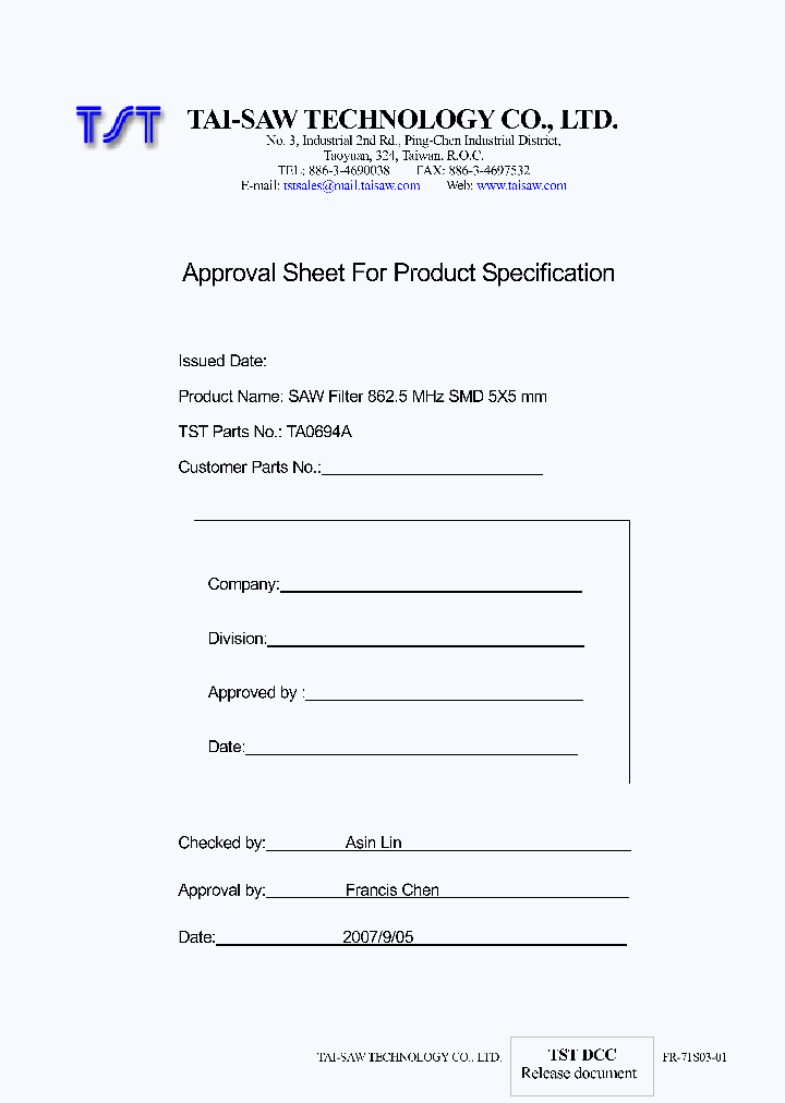 TA0694A_5528994.PDF Datasheet
