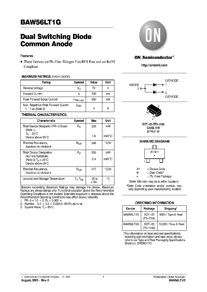BAW56LT1D_5532244.PDF Datasheet