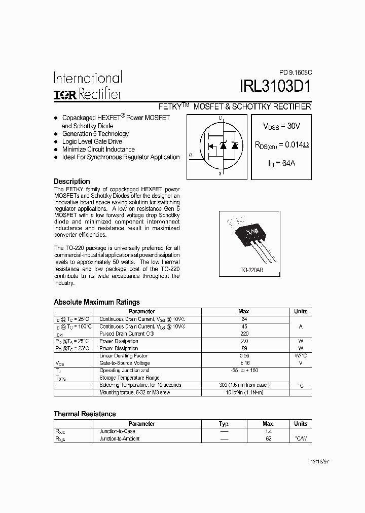 IRL3103D1_5535249.PDF Datasheet
