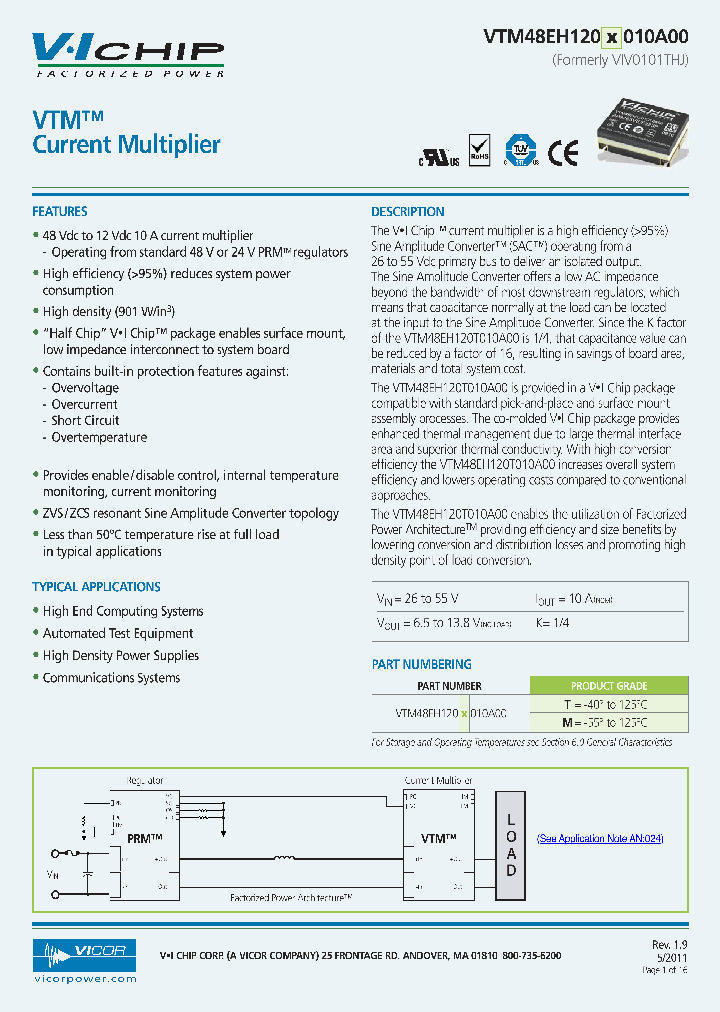 VTM48EH120010A00_5536408.PDF Datasheet