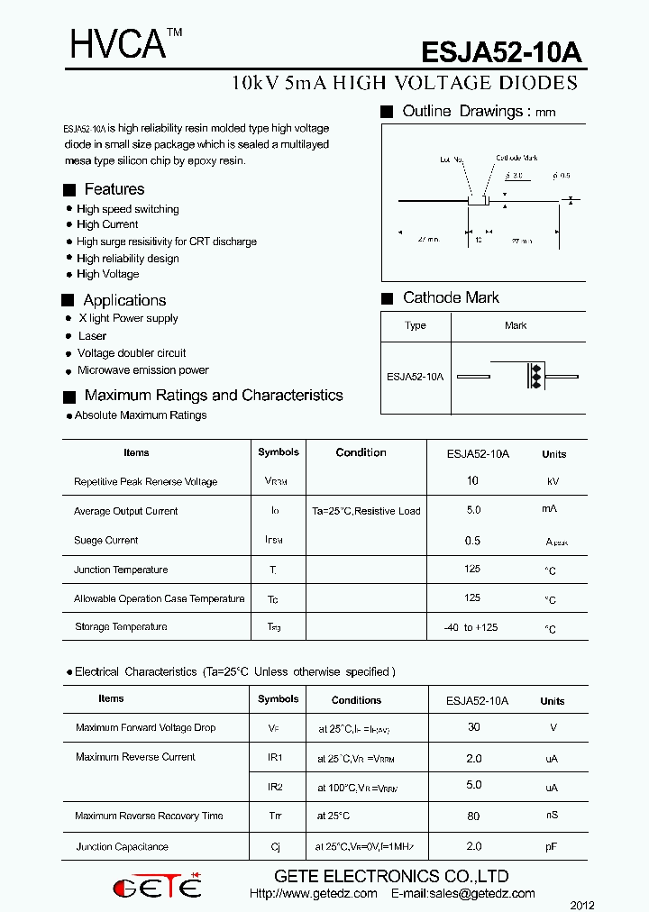ESJA52-10A_5543870.PDF Datasheet