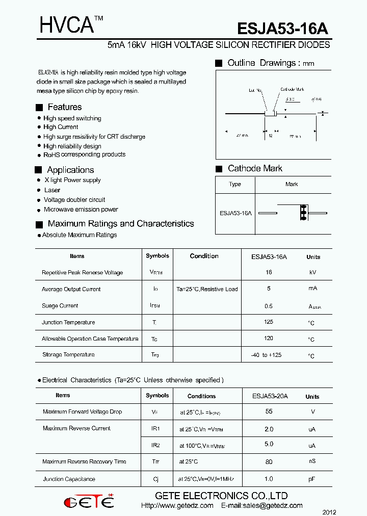 ESJA53-16A_5543876.PDF Datasheet