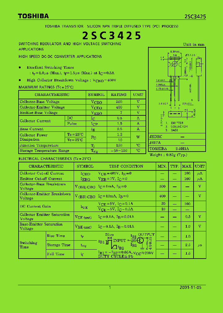 2SC3425_5544941.PDF Datasheet