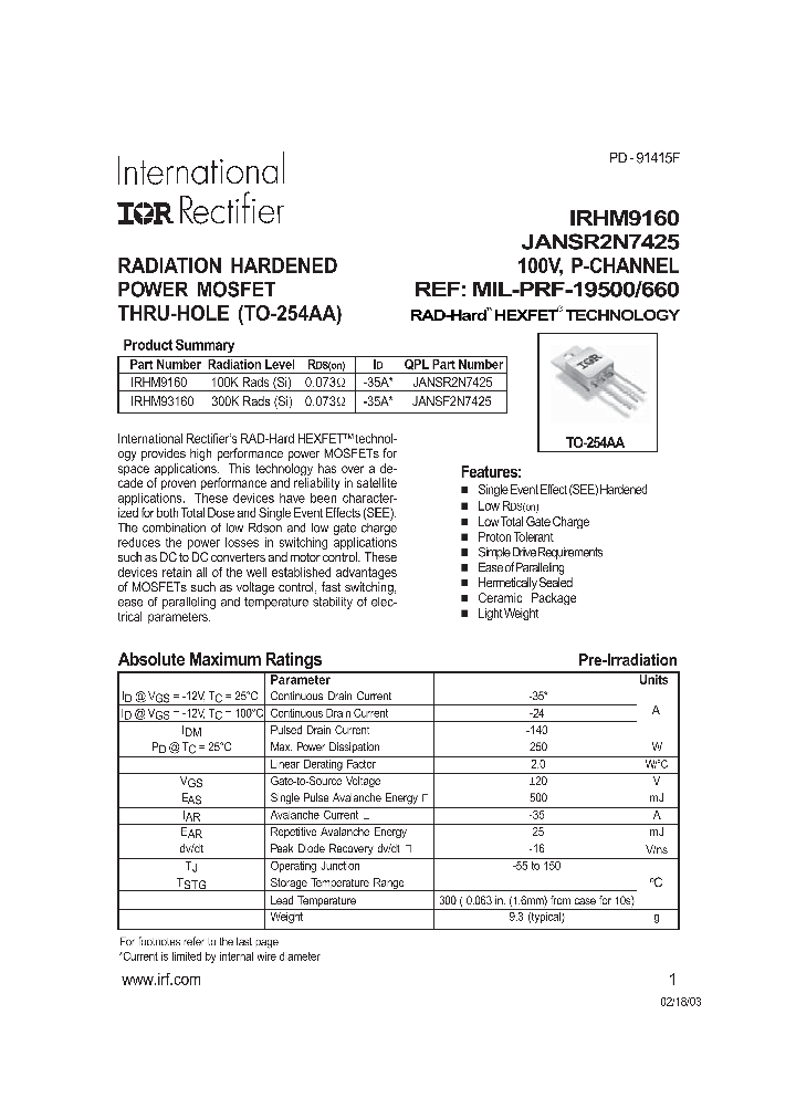 JANSF2N7425_5547794.PDF Datasheet