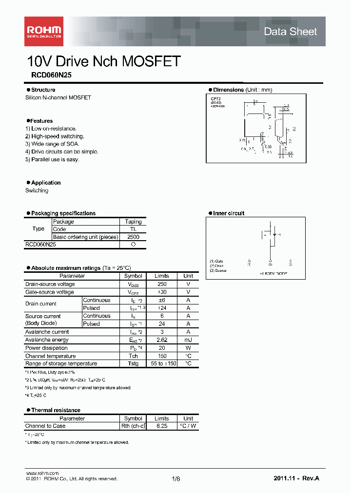 RCD060N25_5548353.PDF Datasheet