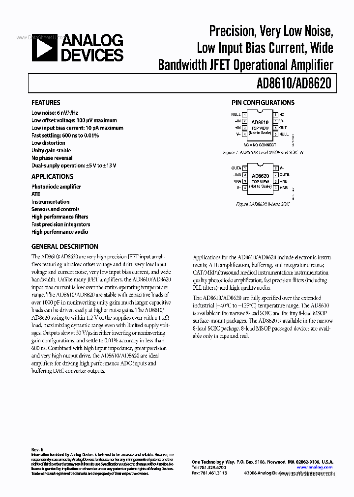 AD8610_5548780.PDF Datasheet