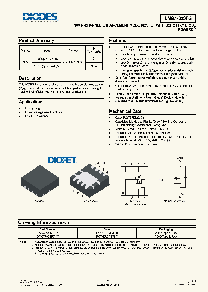 DMG7702SFG_5551207.PDF Datasheet