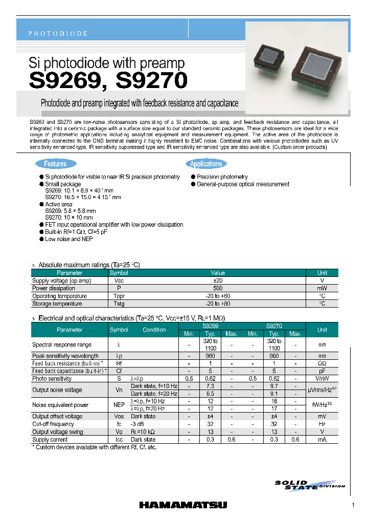 S9269_5553463.PDF Datasheet