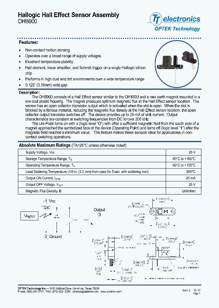 OHB900_5562555.PDF Datasheet