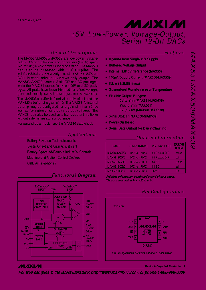 MAX531BCSDT_5564489.PDF Datasheet