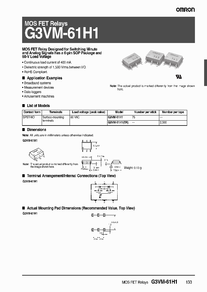 G3VM-61H110_5566041.PDF Datasheet