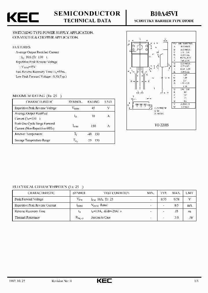 B10A45VI_5568633.PDF Datasheet