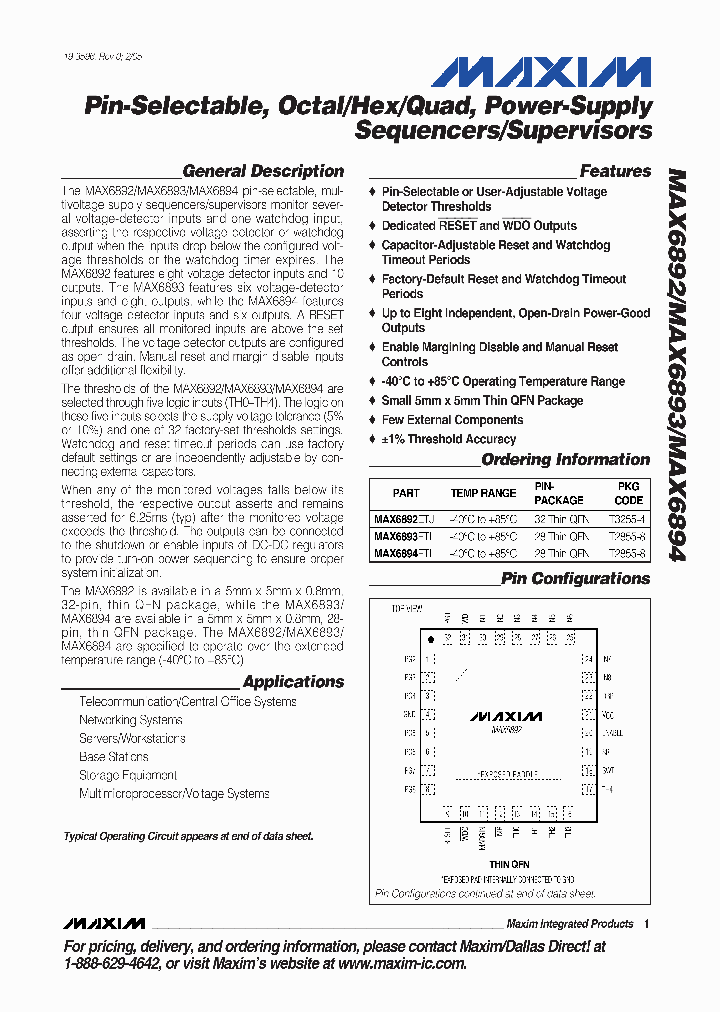 MAX6892_5570106.PDF Datasheet