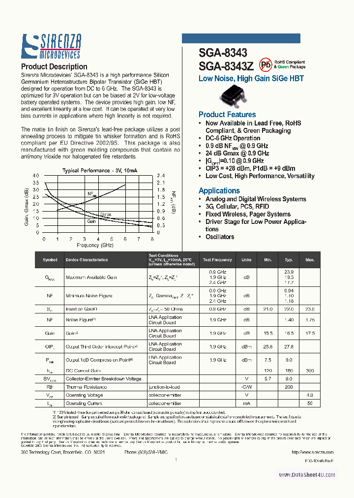 SGA-8343Z_5571768.PDF Datasheet