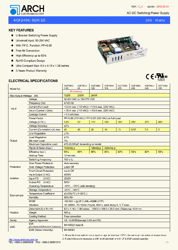 AQF240U-15S_5576145.PDF Datasheet