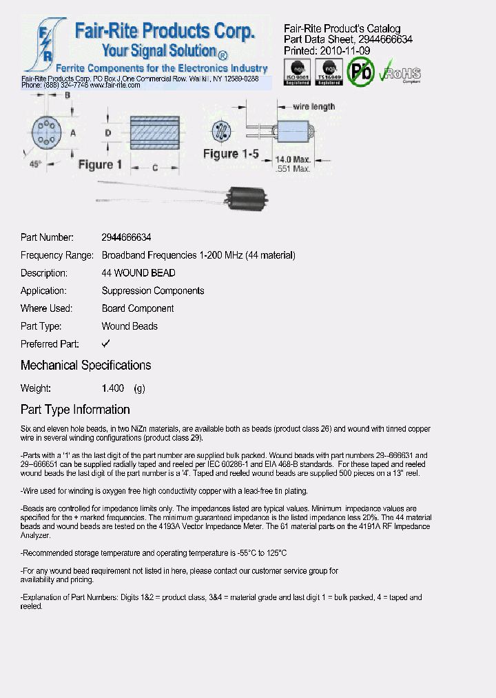 2944666634_5577059.PDF Datasheet