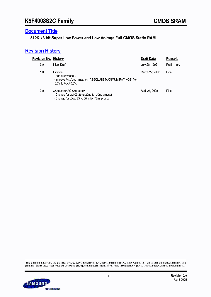 K6F4008S2CFAMILY_5577477.PDF Datasheet