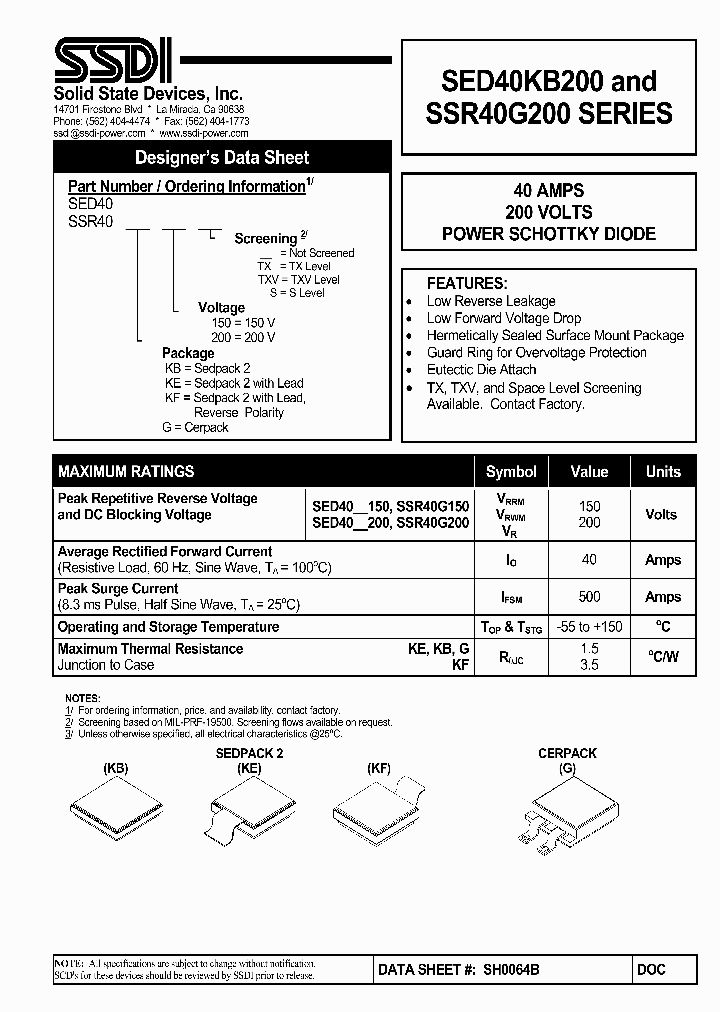 SH0064B_5580710.PDF Datasheet