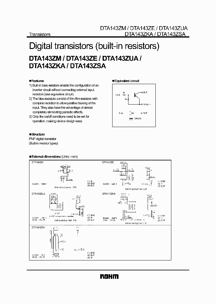 DTA143ZA_5581046.PDF Datasheet