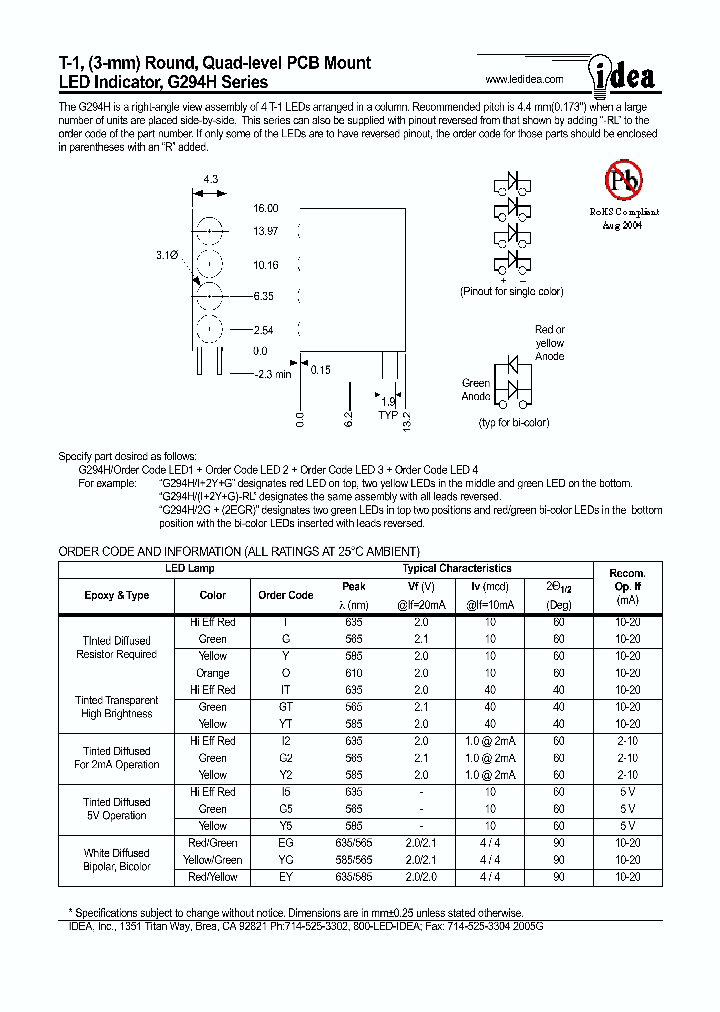 G294H_5582647.PDF Datasheet