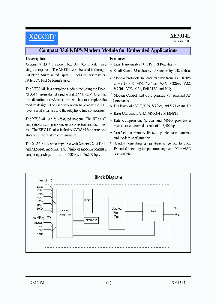 XE3314L_5583310.PDF Datasheet