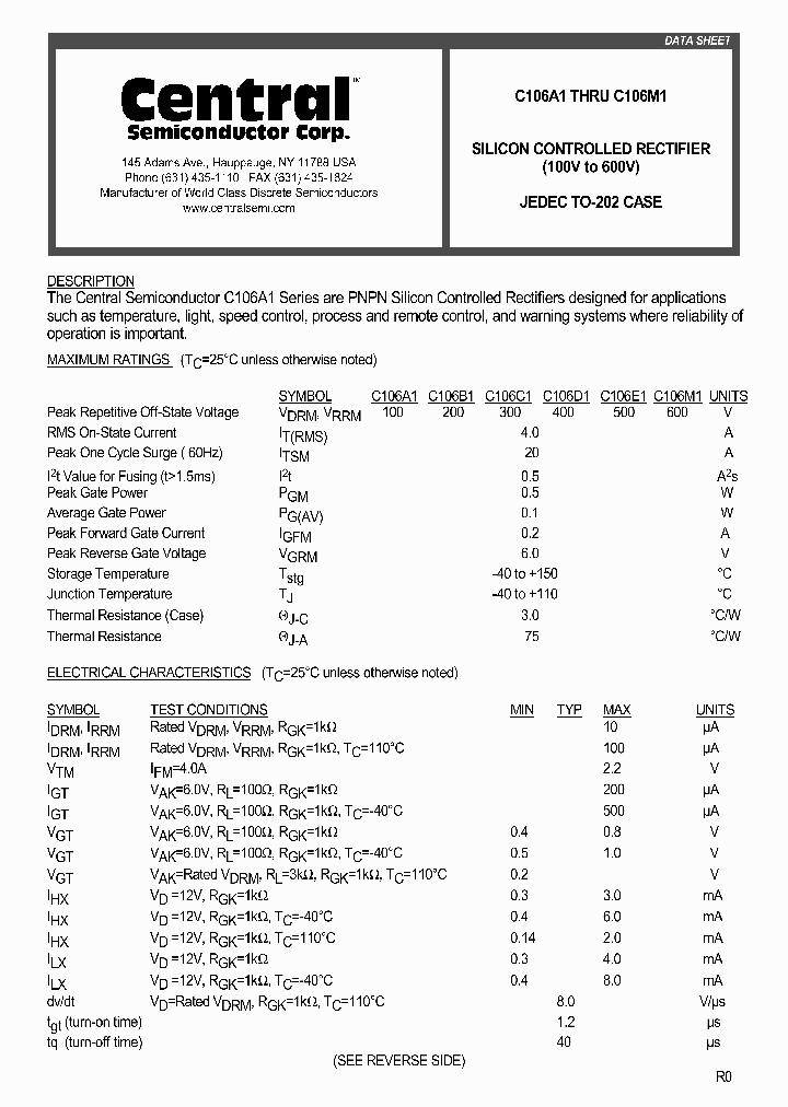 C106D1_5602406.PDF Datasheet