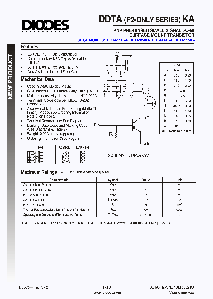 DDTA114KA_5585575.PDF Datasheet