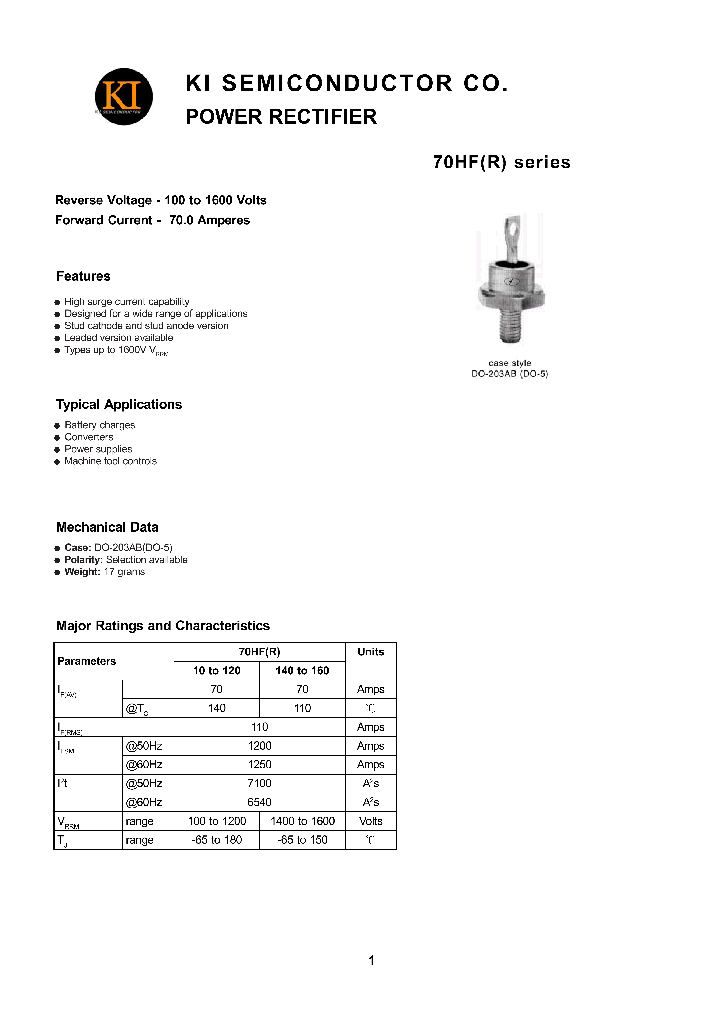70HF_5587326.PDF Datasheet