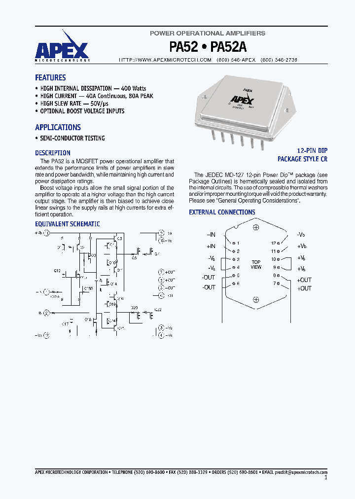 PA52_5593060.PDF Datasheet