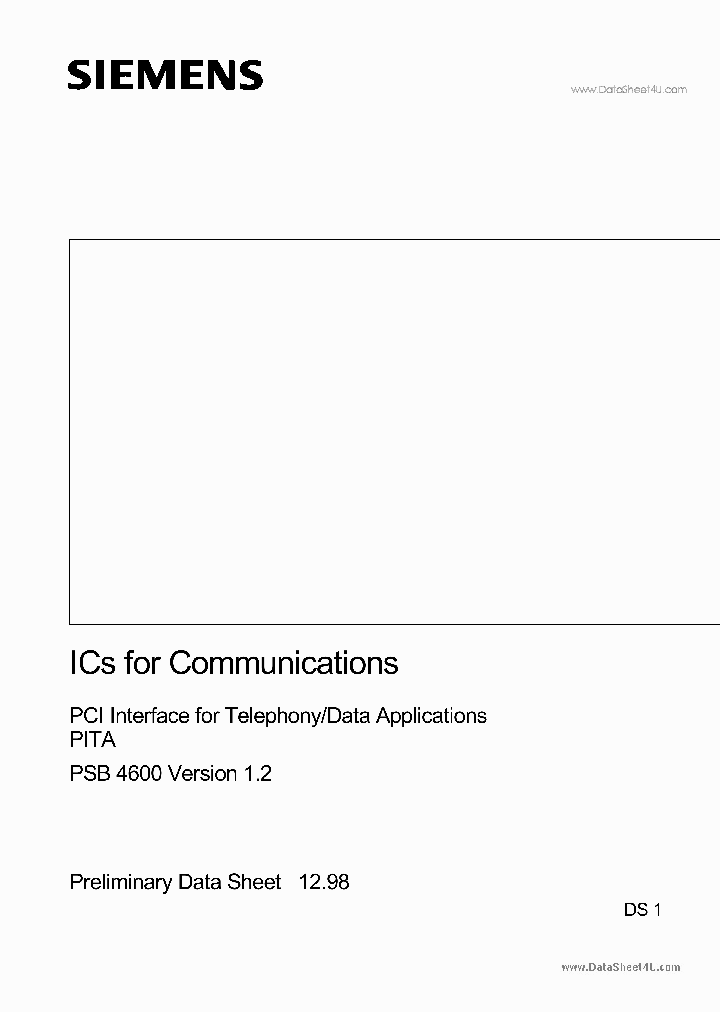PSB4600_5614057.PDF Datasheet