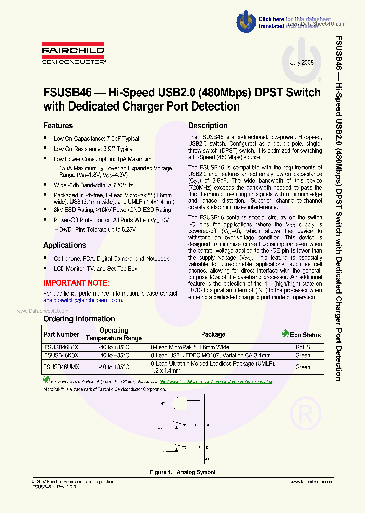 FSUSB46_5597420.PDF Datasheet