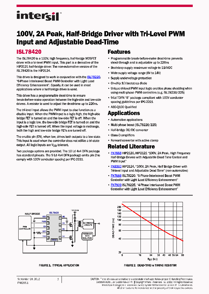 ISL78420_5598125.PDF Datasheet