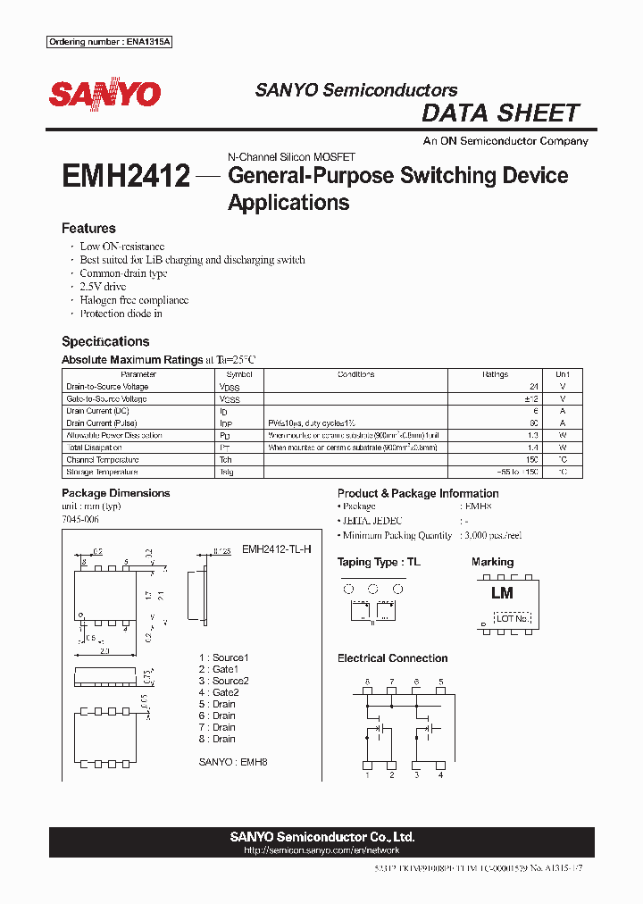 ENA1315A_5614547.PDF Datasheet