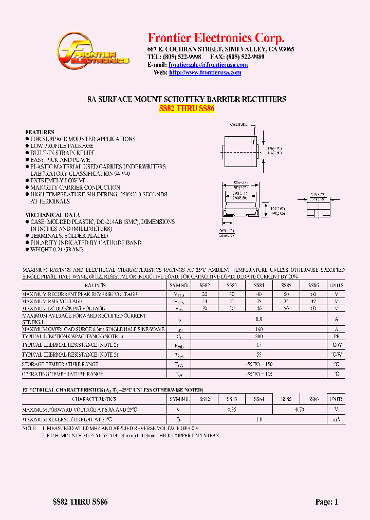 SS85_5610688.PDF Datasheet