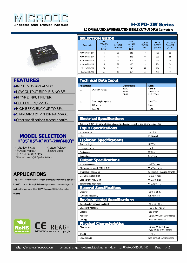 H-XPD-2W_5601448.PDF Datasheet