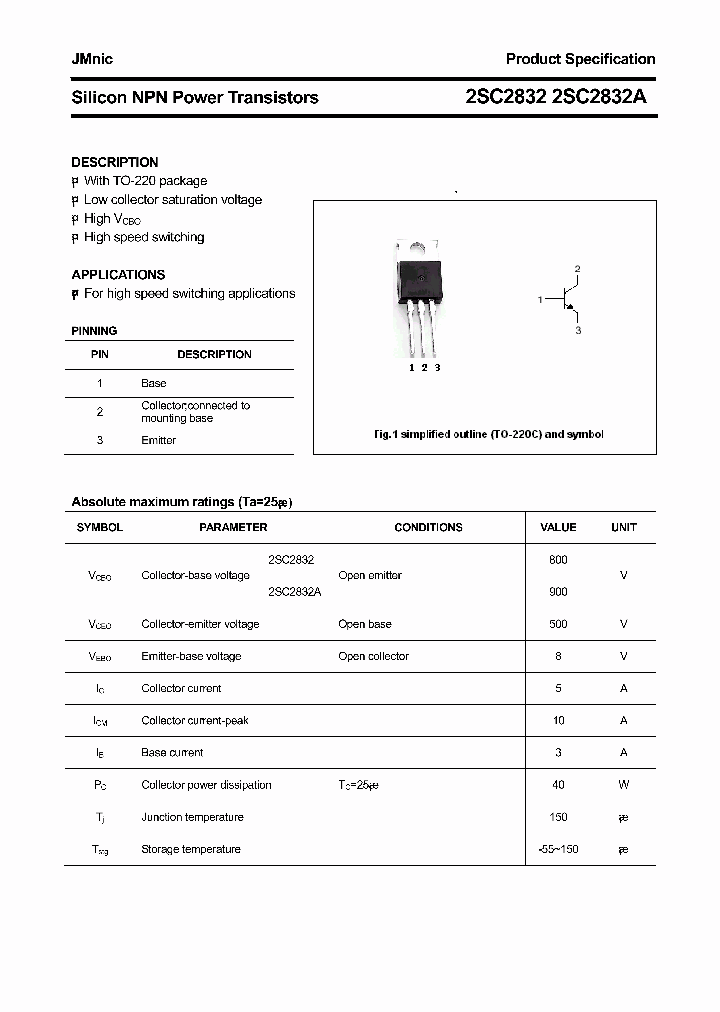 2SC2832_5601868.PDF Datasheet