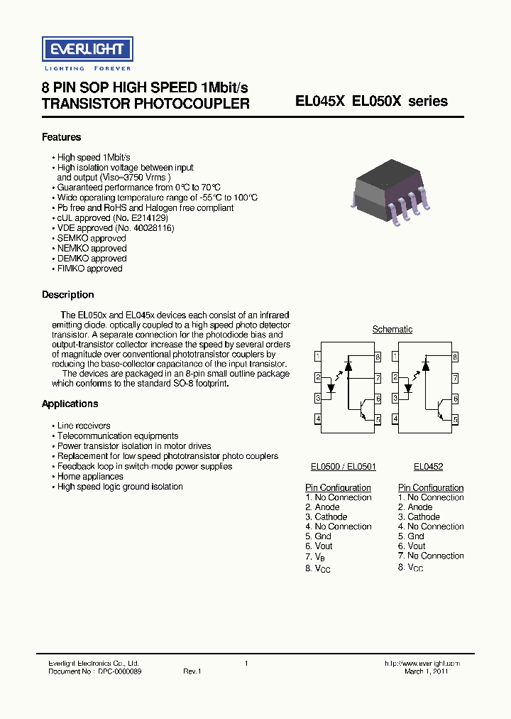 EL0501_5609085.PDF Datasheet