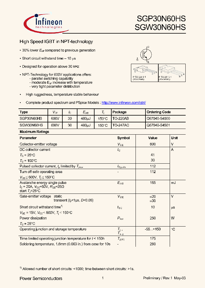 SGP30N60HS_5605813.PDF Datasheet