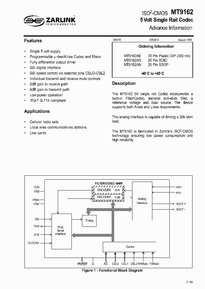 MT9162_5608838.PDF Datasheet