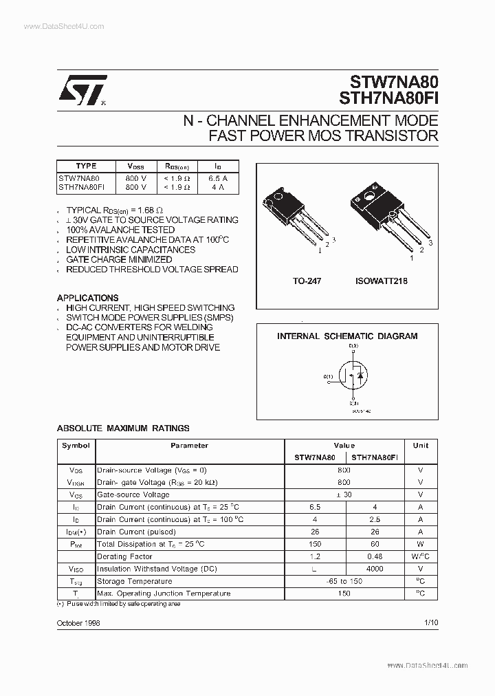 W7NA80_5608577.PDF Datasheet