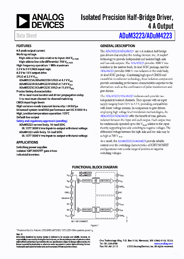 ADUM3223_5619065.PDF Datasheet