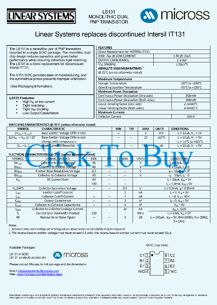 LS131SOIC_5619660.PDF Datasheet