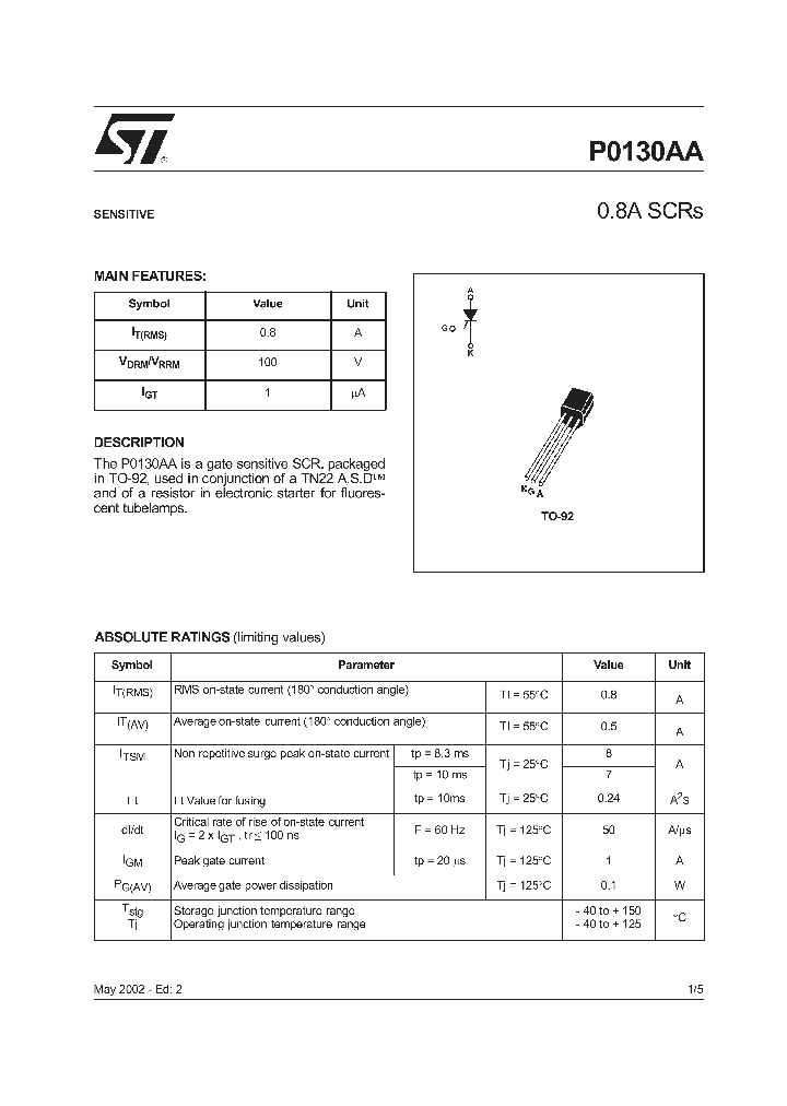 P0130AA_5625188.PDF Datasheet